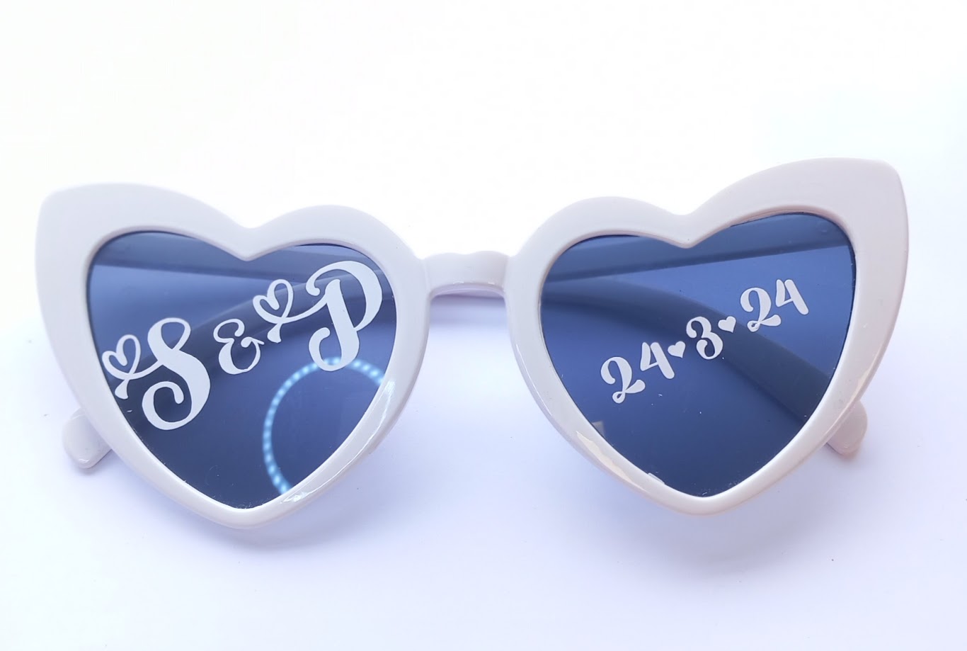 Wedding Sunglasses personalised with names or message