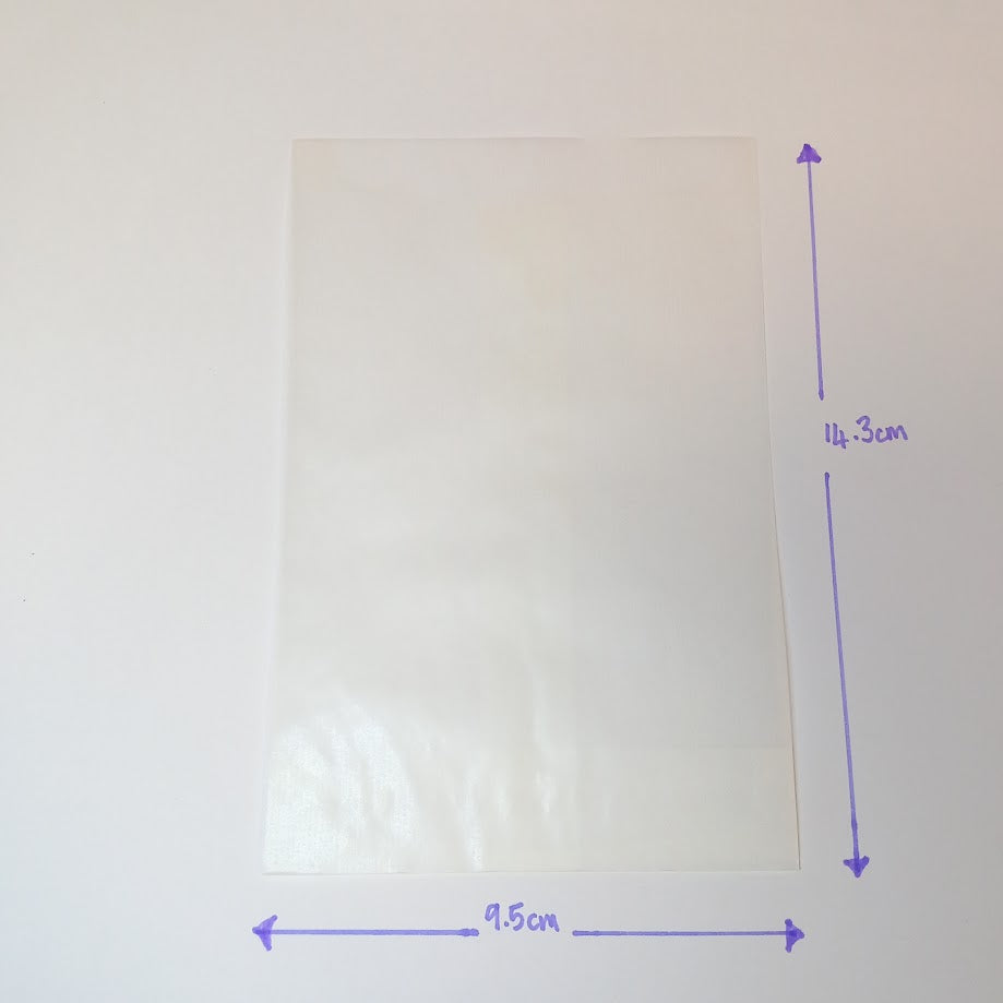 Glassine Bags for confetti - plain