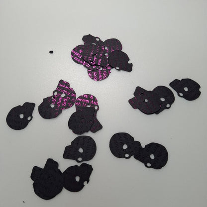 Halloween Gothic Table Confetti - Personalised
