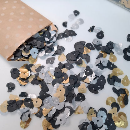 Biodegradable Tissue Paper Halloween  Gothic Wedding Confetti - Skulls - Spiders - Bats - Pumpkins