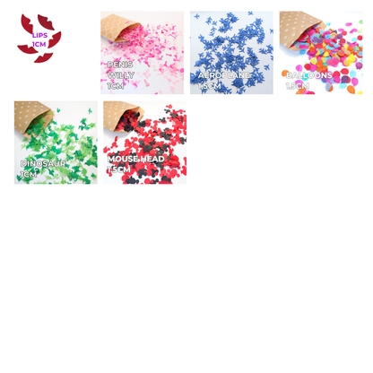 Eco Biodegradable Autumn Wedding Palm Leaf Confetti - Orange, Gold, Red, Yellow and Brown