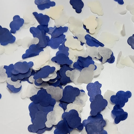 Biodegradable Clouds Wedding Confetti - select your own colours