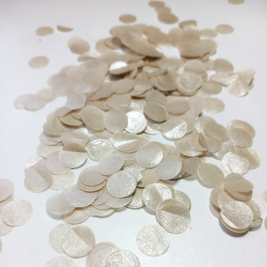 Biodegradable Wedding Confetti - Champagne, Gold and Ivory