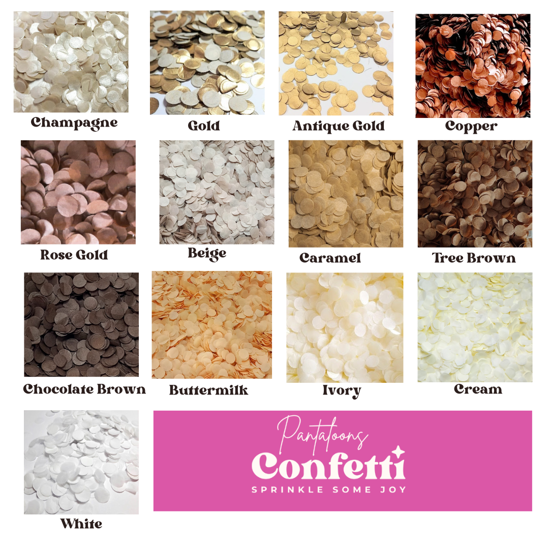 Biodegradable Wedding Confetti -  Lilac and White