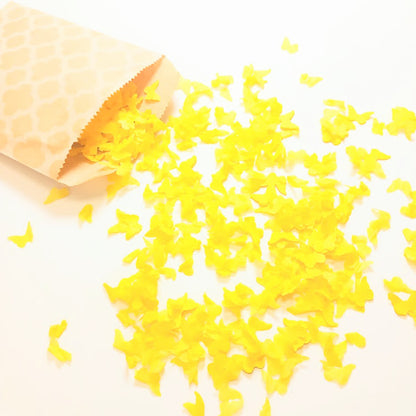 Eco Biodegradable  Wedding Confetti - Bright Yellow