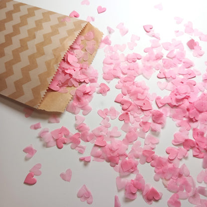 Biodegradable Wedding Confetti - Pale Pink