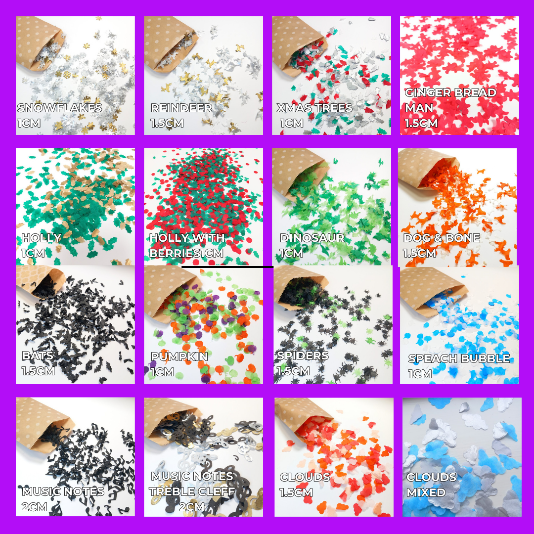 Biodegradable Wedding Confetti -  Sage Green, Blood Orange, Coral, Peach