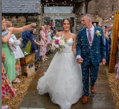 Biodegradable Wedding Confetti -  Pastel Yellow and White