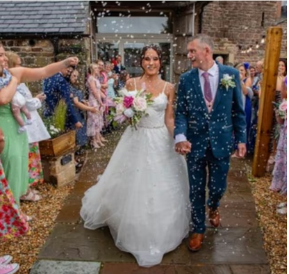 Biodegradable Wedding Confetti - Silver