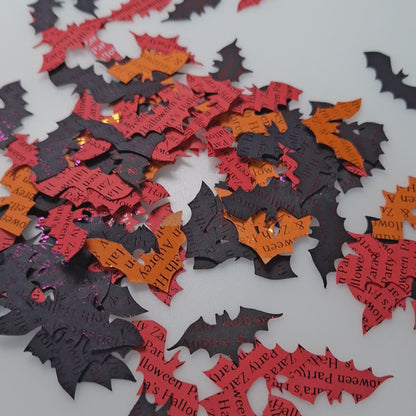 Halloween Gothic Table Confetti - Personalised
