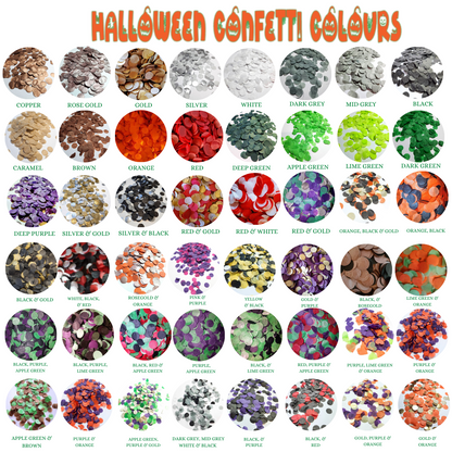 Eco friendly Biodegradable Halloween Witch Confetti