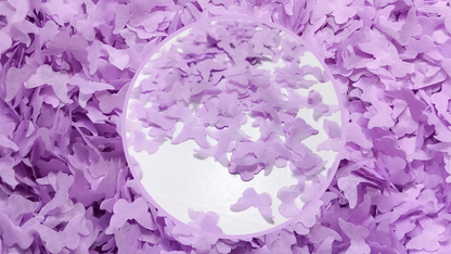 Biodegradable Wedding Confetti -  Lilac