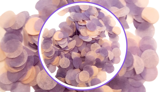 Biodegradable Wedding Confetti -  Lavender and Blush