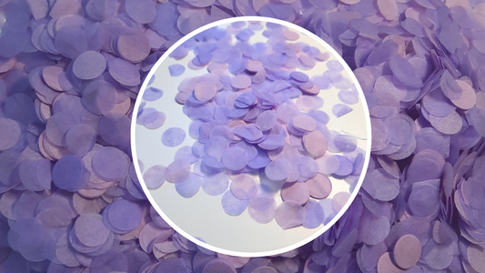 Biodegradable Wedding Confetti -  Lilac and Lavender