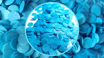 Biodegradable Wedding Confetti - Turquoise Blue