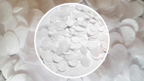 Eco Biodegradable Wedding Confetti - White