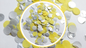 Biodegradable Wedding Confetti - Yellow and Silver