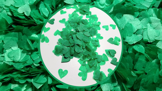 Biodegradable Wedding Confetti - Dark Green