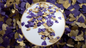 Biodegradable Wedding Confetti -  Purple and Gold