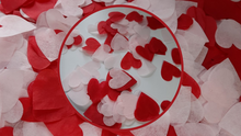 Load image into Gallery viewer, Biodegradable Wedding Confetti -  Red and Baby Pink