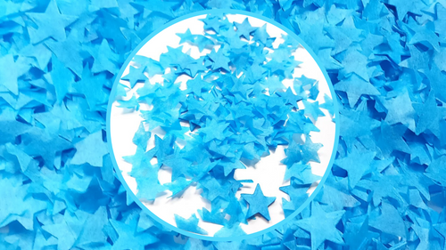 Biodegradable Wedding Confetti - Turquoise Blue