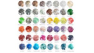 Eco Biodegradable  Wedding Heart Confetti - Rainbow Pastel mix