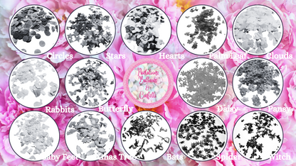 Biodegradable Wedding Confetti -  Rose Pink and Cream